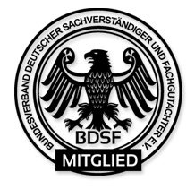 Mitglied im Bundesverband Deutscher Sachverständiger